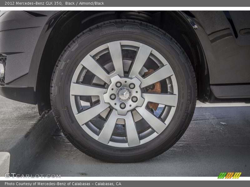 Black / Almond/Black 2012 Mercedes-Benz GLK 350