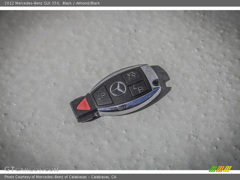 Black / Almond/Black 2012 Mercedes-Benz GLK 350