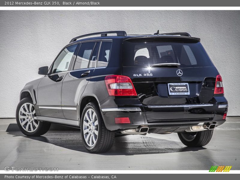 Black / Almond/Black 2012 Mercedes-Benz GLK 350
