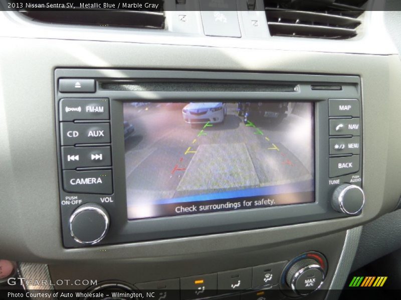 Metallic Blue / Marble Gray 2013 Nissan Sentra SV