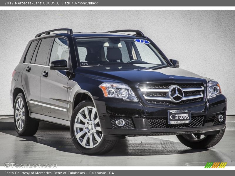 Black / Almond/Black 2012 Mercedes-Benz GLK 350