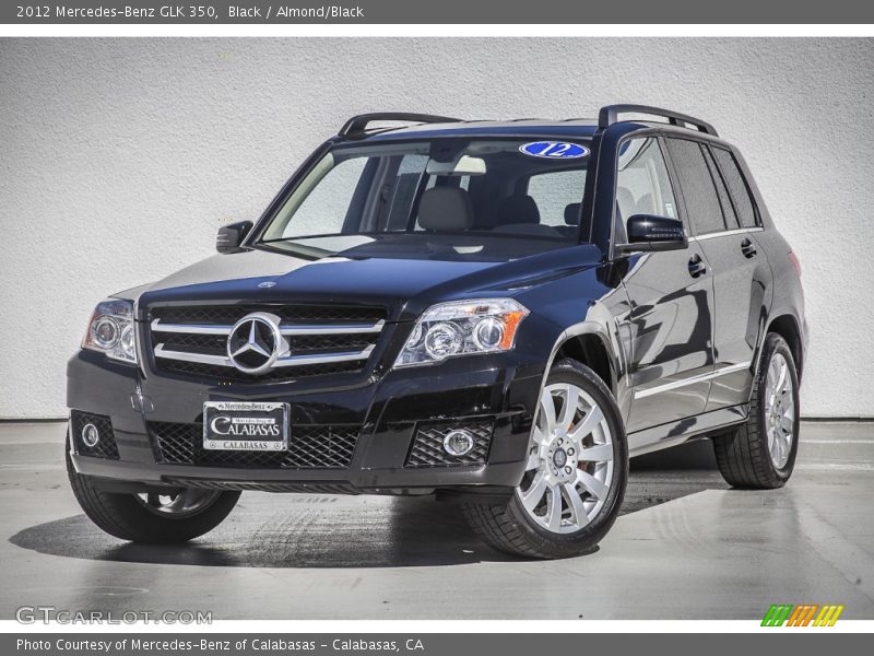Black / Almond/Black 2012 Mercedes-Benz GLK 350