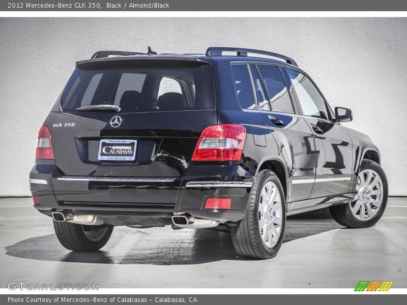 Black / Almond/Black 2012 Mercedes-Benz GLK 350
