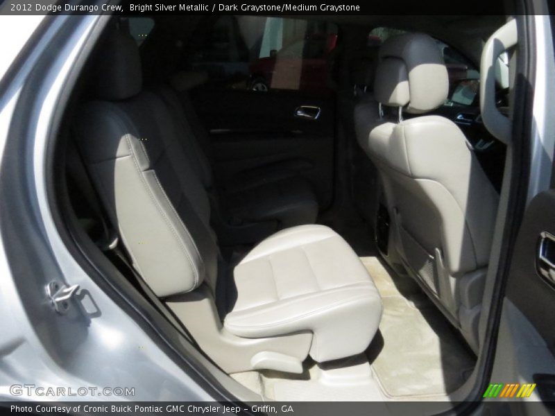 Bright Silver Metallic / Dark Graystone/Medium Graystone 2012 Dodge Durango Crew
