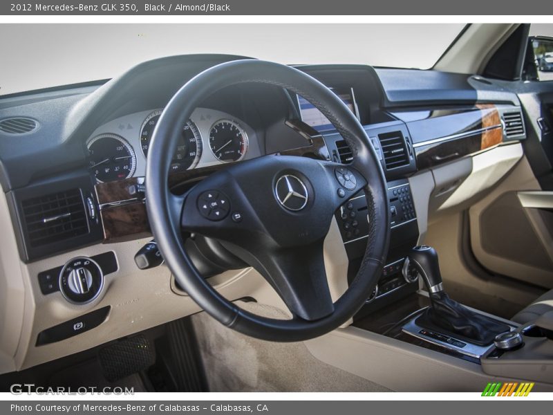 Black / Almond/Black 2012 Mercedes-Benz GLK 350