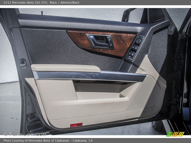 Black / Almond/Black 2012 Mercedes-Benz GLK 350
