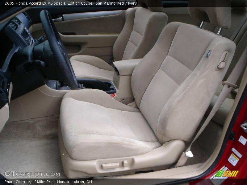 San Marino Red / Ivory 2005 Honda Accord LX V6 Special Edition Coupe