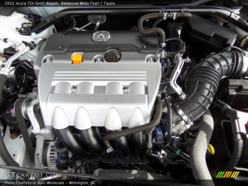 Bellanova White Pearl / Taupe 2012 Acura TSX Sport Wagon