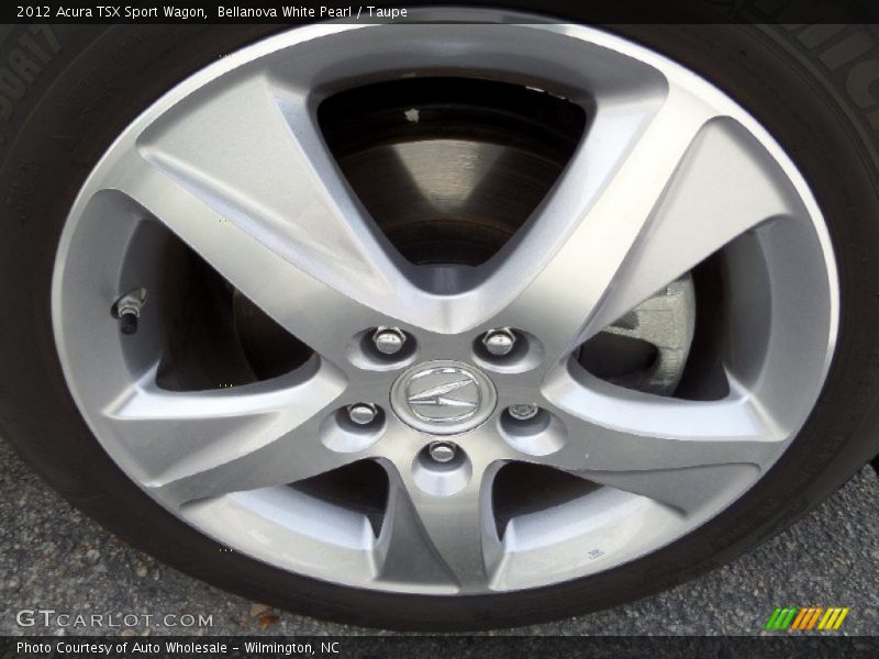 Bellanova White Pearl / Taupe 2012 Acura TSX Sport Wagon