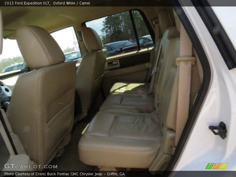 Oxford White / Camel 2013 Ford Expedition XLT