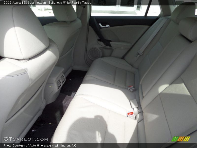 Bellanova White Pearl / Taupe 2012 Acura TSX Sport Wagon