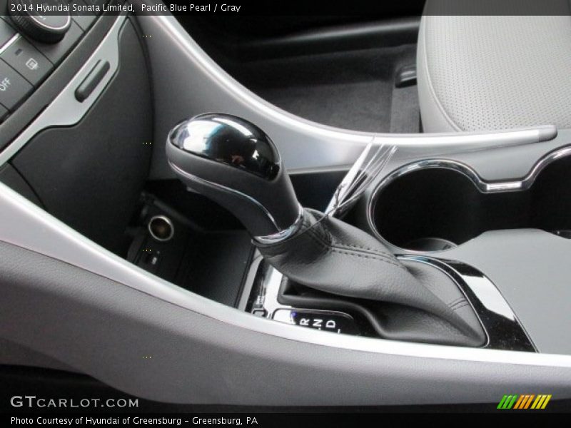 Pacific Blue Pearl / Gray 2014 Hyundai Sonata Limited