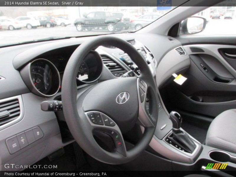 Silver / Gray 2014 Hyundai Elantra SE Sedan
