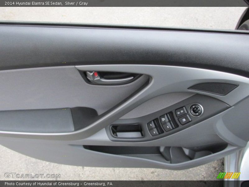 Silver / Gray 2014 Hyundai Elantra SE Sedan