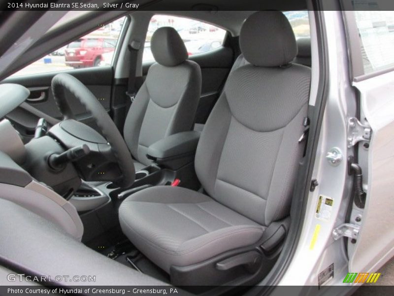 Silver / Gray 2014 Hyundai Elantra SE Sedan