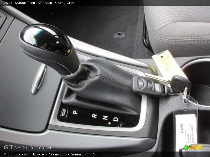 Silver / Gray 2014 Hyundai Elantra SE Sedan