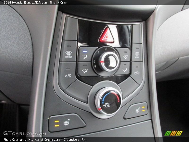 Silver / Gray 2014 Hyundai Elantra SE Sedan