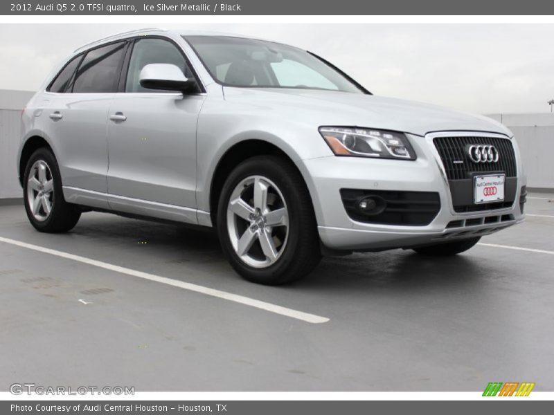 Ice Silver Metallic / Black 2012 Audi Q5 2.0 TFSI quattro