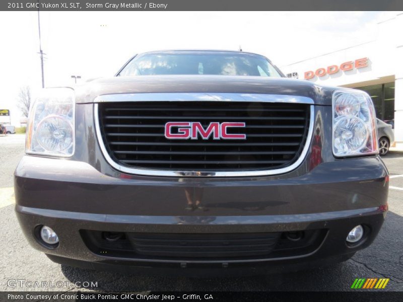 Storm Gray Metallic / Ebony 2011 GMC Yukon XL SLT