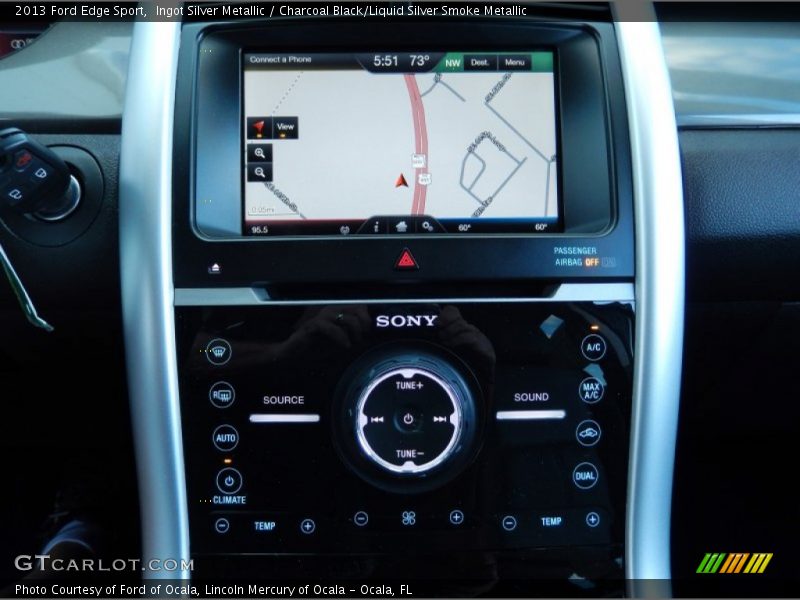 Navigation of 2013 Edge Sport