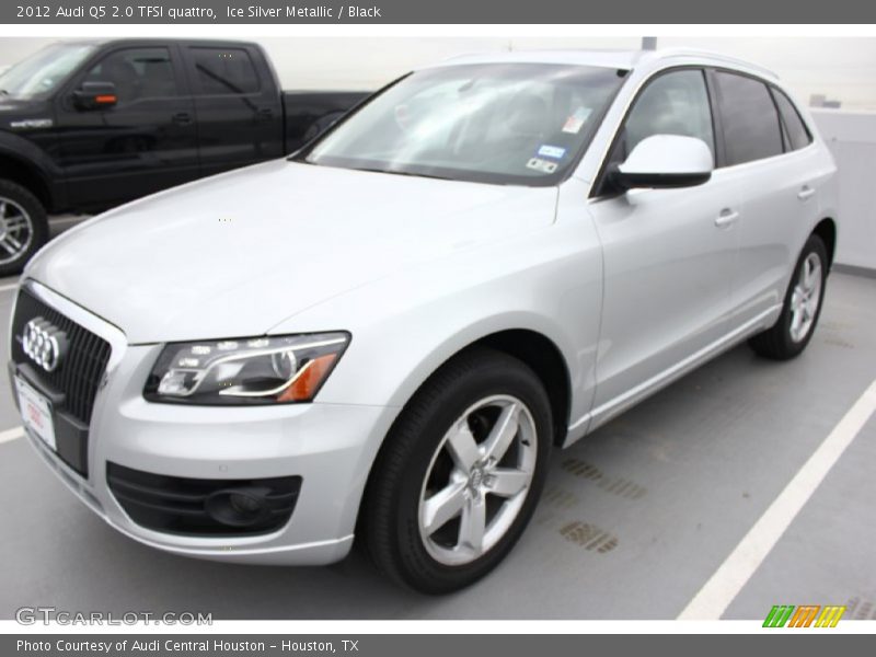 Ice Silver Metallic / Black 2012 Audi Q5 2.0 TFSI quattro