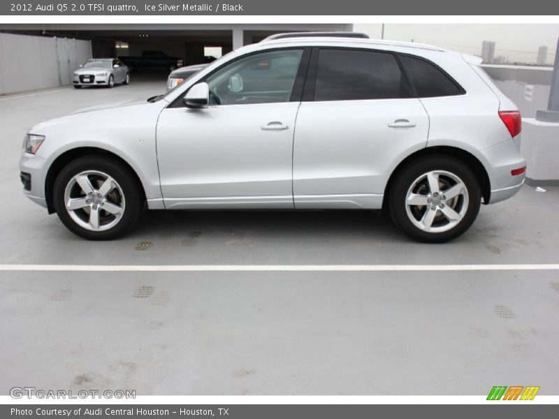 Ice Silver Metallic / Black 2012 Audi Q5 2.0 TFSI quattro