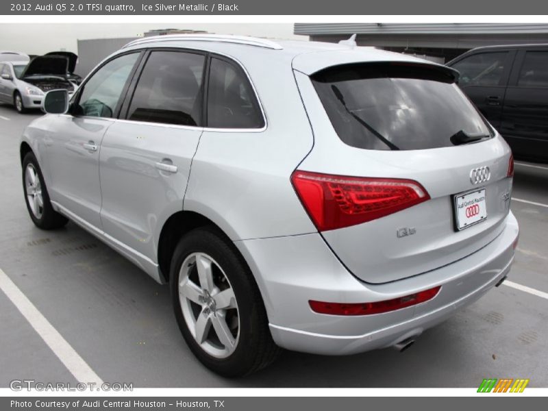 Ice Silver Metallic / Black 2012 Audi Q5 2.0 TFSI quattro