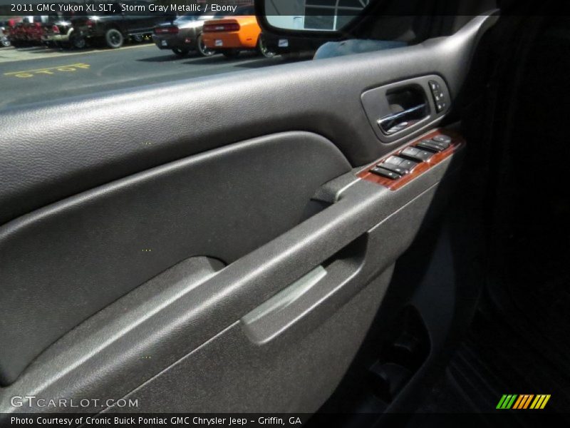 Storm Gray Metallic / Ebony 2011 GMC Yukon XL SLT