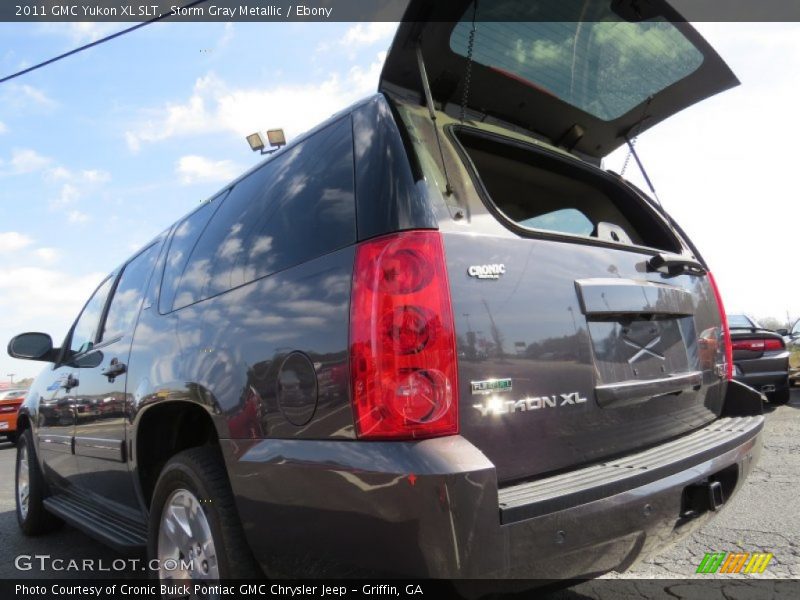 Storm Gray Metallic / Ebony 2011 GMC Yukon XL SLT