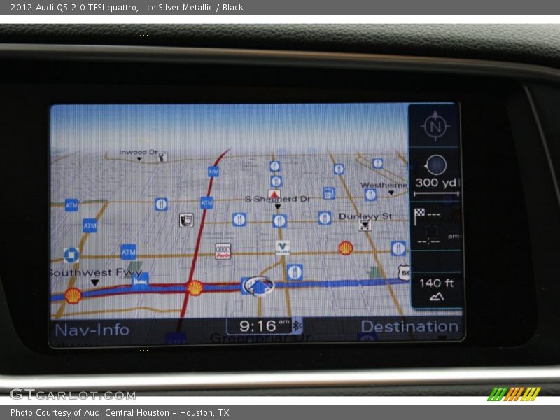 Navigation of 2012 Q5 2.0 TFSI quattro