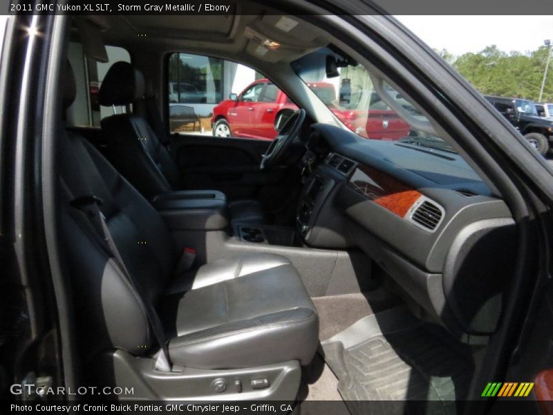 Storm Gray Metallic / Ebony 2011 GMC Yukon XL SLT