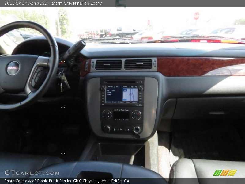 Storm Gray Metallic / Ebony 2011 GMC Yukon XL SLT