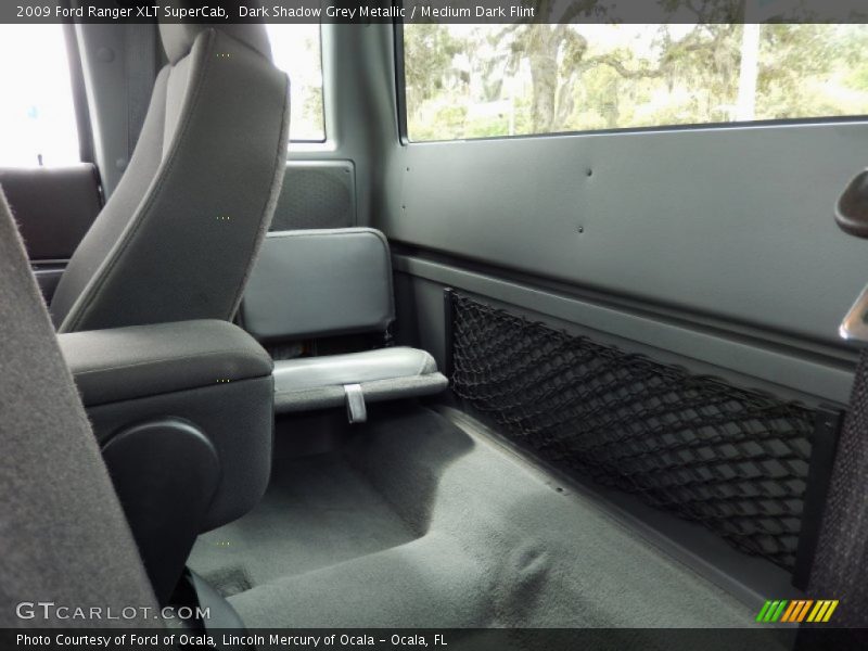 Dark Shadow Grey Metallic / Medium Dark Flint 2009 Ford Ranger XLT SuperCab