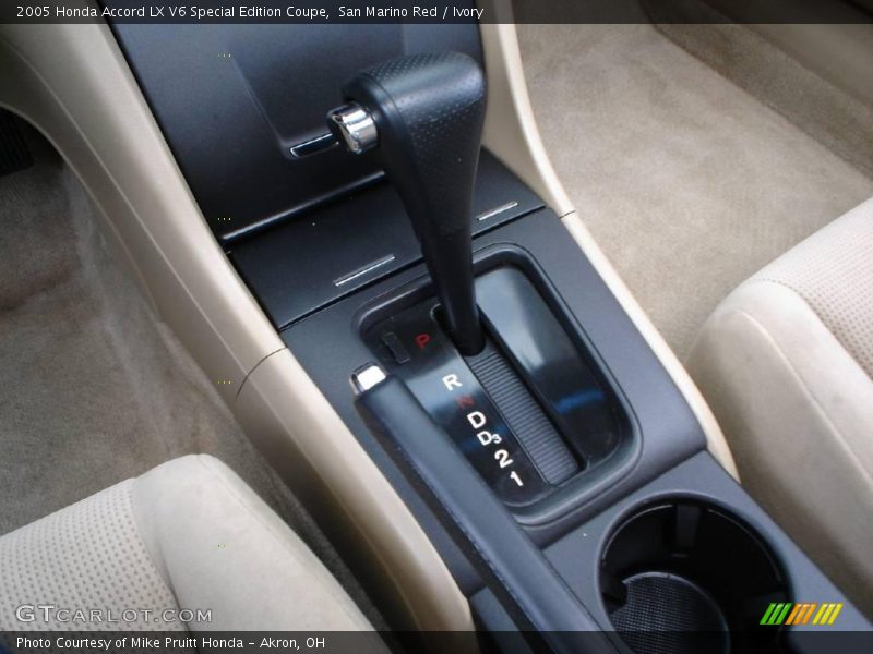 San Marino Red / Ivory 2005 Honda Accord LX V6 Special Edition Coupe