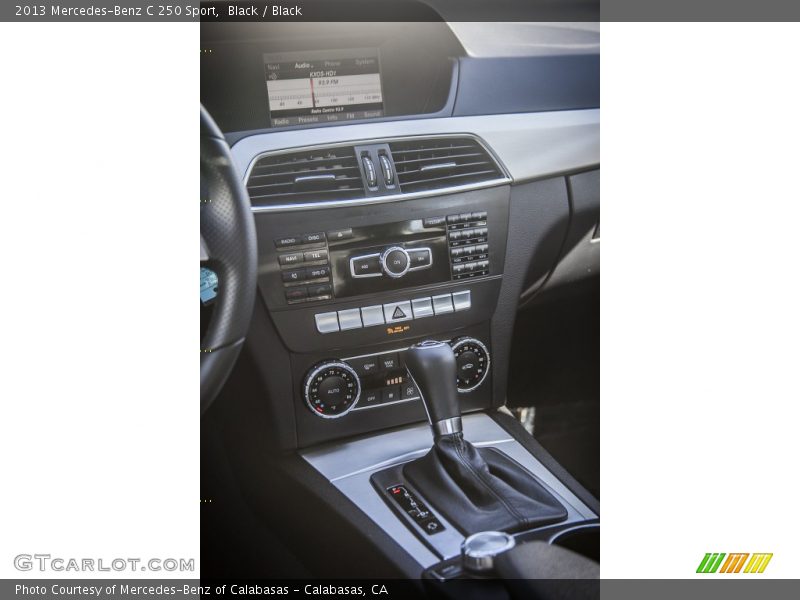 Black / Black 2013 Mercedes-Benz C 250 Sport