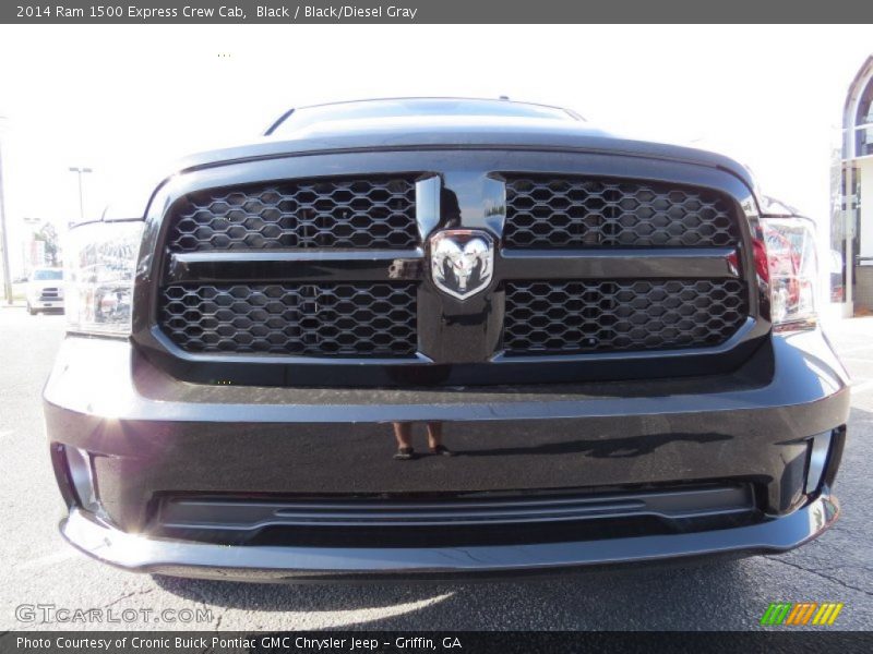 Black / Black/Diesel Gray 2014 Ram 1500 Express Crew Cab