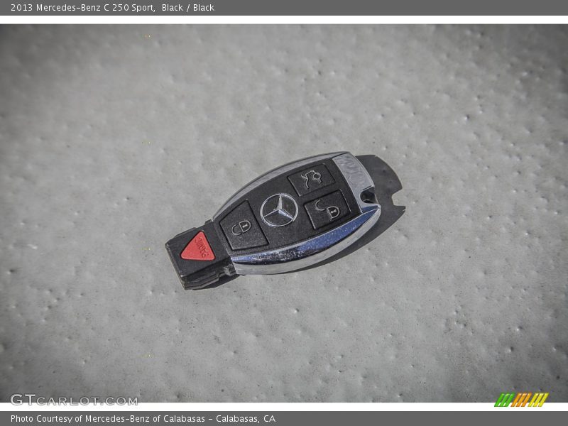 Black / Black 2013 Mercedes-Benz C 250 Sport