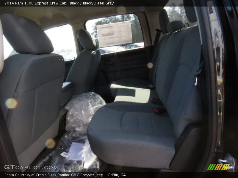 Black / Black/Diesel Gray 2014 Ram 1500 Express Crew Cab