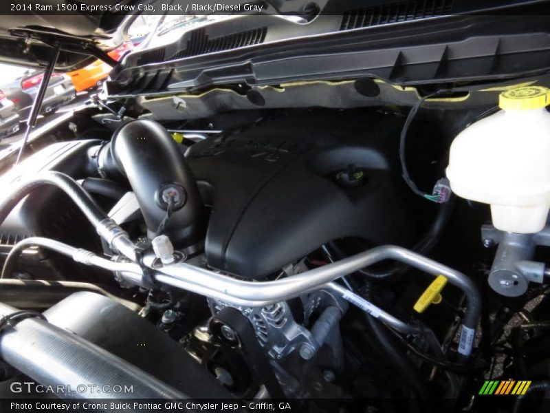 Black / Black/Diesel Gray 2014 Ram 1500 Express Crew Cab