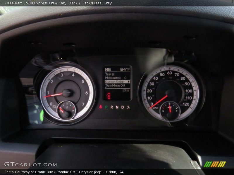 Black / Black/Diesel Gray 2014 Ram 1500 Express Crew Cab