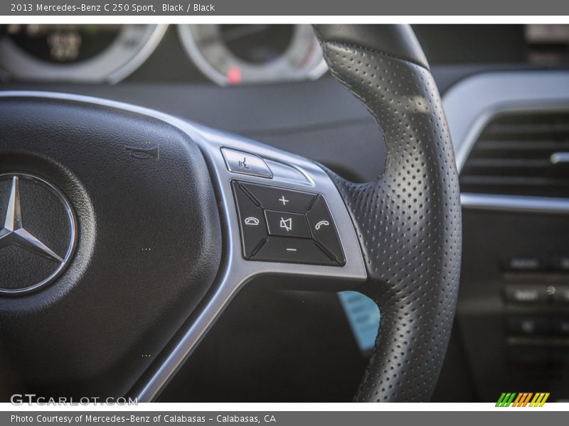 Black / Black 2013 Mercedes-Benz C 250 Sport