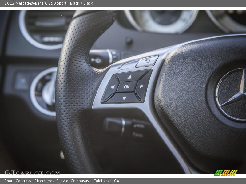 Black / Black 2013 Mercedes-Benz C 250 Sport