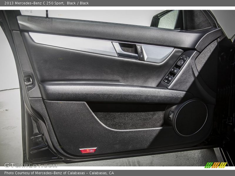 Black / Black 2013 Mercedes-Benz C 250 Sport