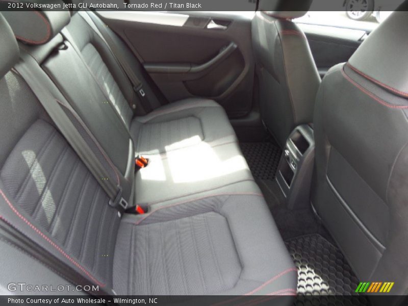 Tornado Red / Titan Black 2012 Volkswagen Jetta GLI Autobahn