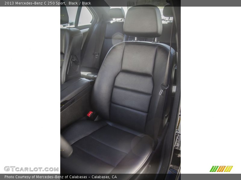 Black / Black 2013 Mercedes-Benz C 250 Sport