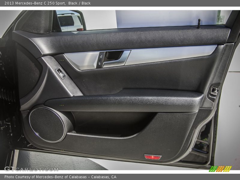 Black / Black 2013 Mercedes-Benz C 250 Sport