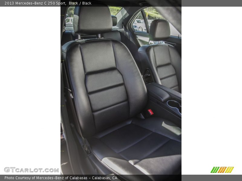 Black / Black 2013 Mercedes-Benz C 250 Sport