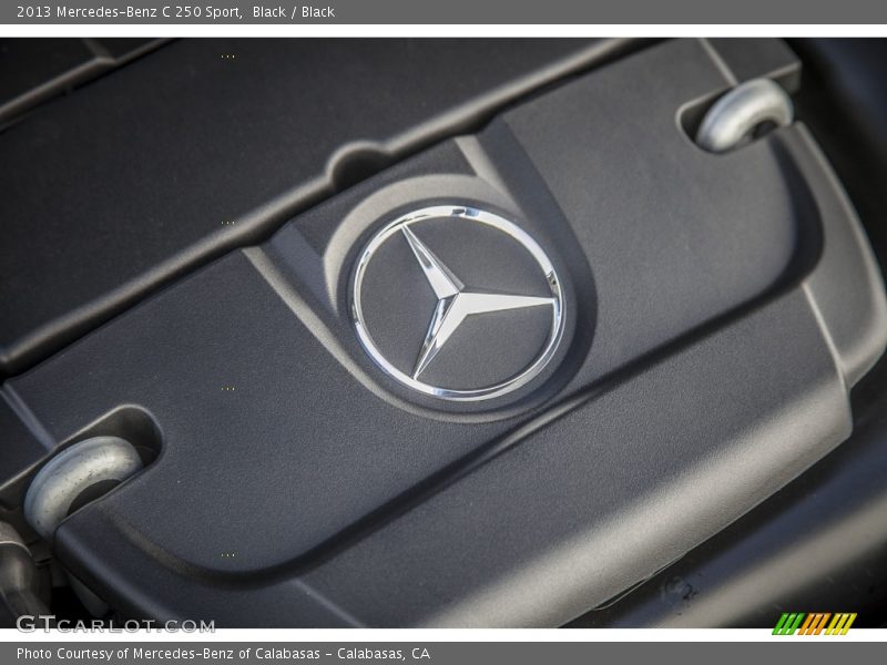 Black / Black 2013 Mercedes-Benz C 250 Sport