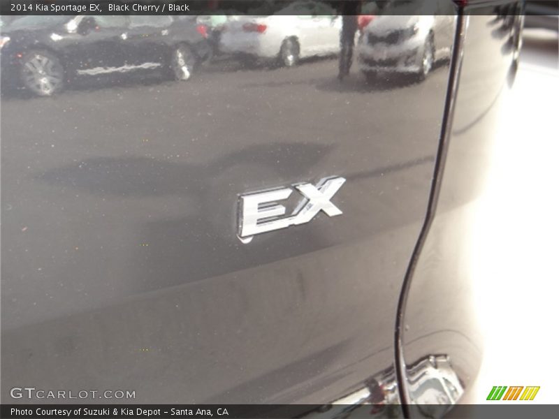 Black Cherry / Black 2014 Kia Sportage EX