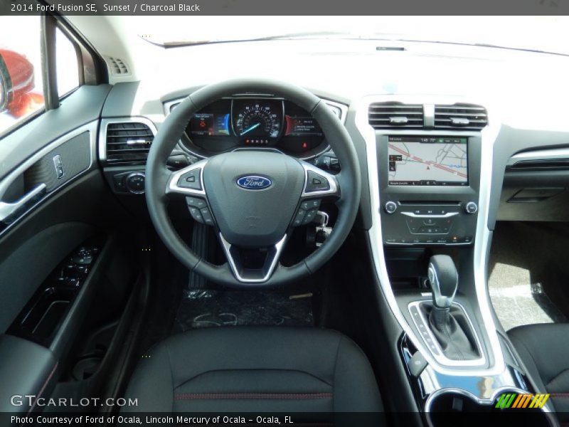 Dashboard of 2014 Fusion SE